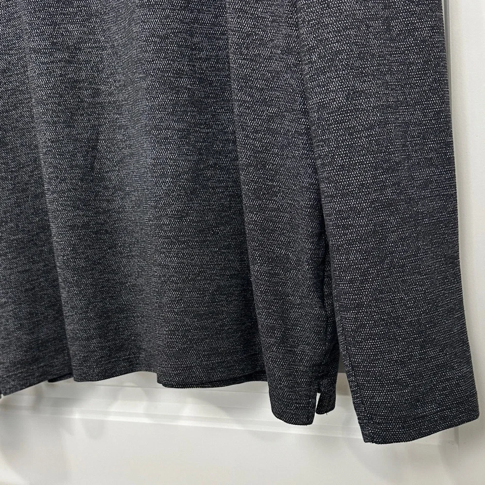 Robert Barakett Findlay Dark Gray Long Sleeve Polo Men’s XL Slim *WBF Large - Picture 4 of 13